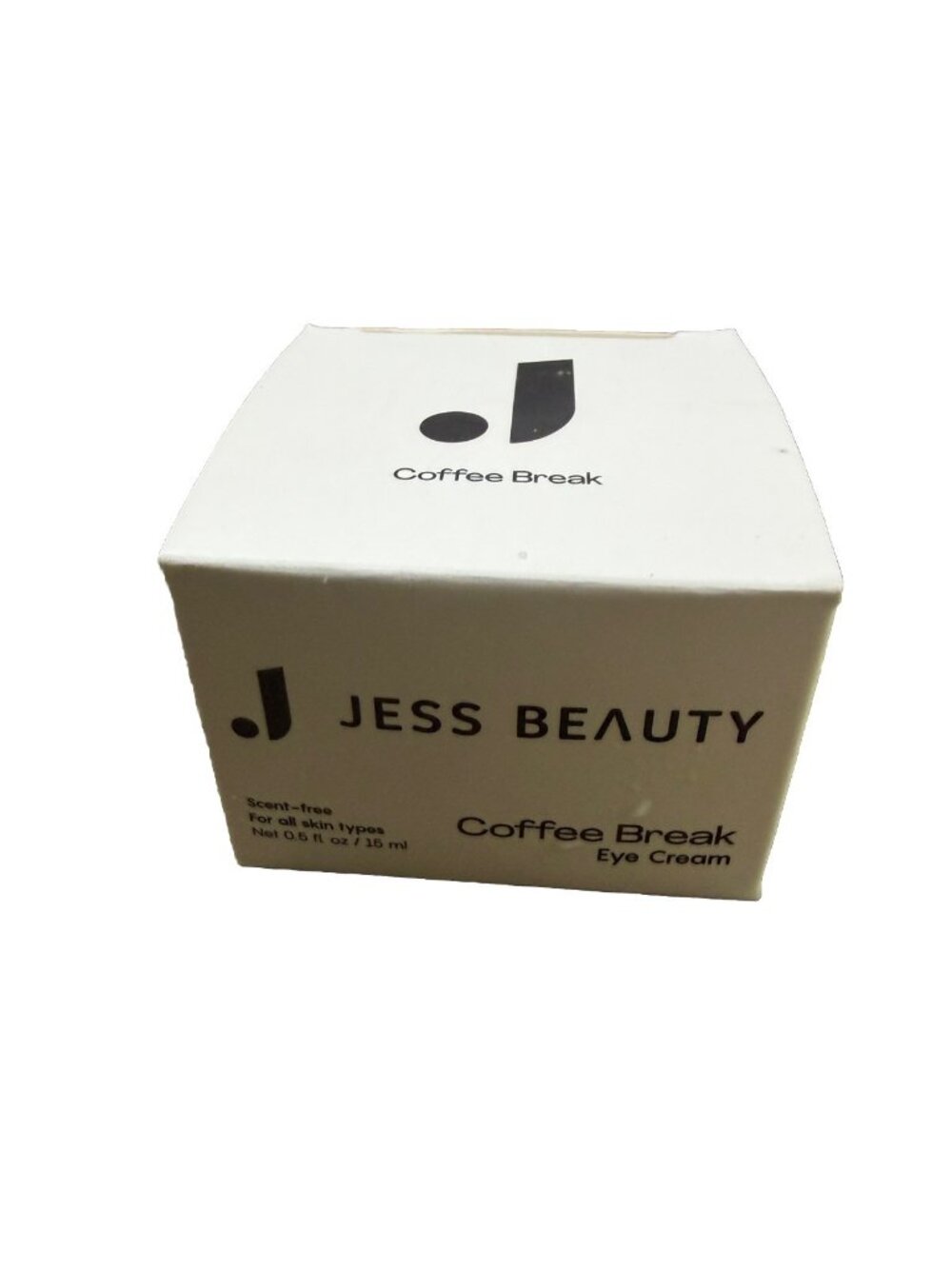 JESS BEAUTY COFFEE BREAK EYE CREAM ~ 0.5 OZ  NEW! - Picture 2 of 3